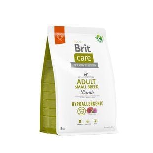 Cухой корм для собак Brit Care Hypoallergenic Adult Small Breed 3 кг - ягненок - masterzoo.ua