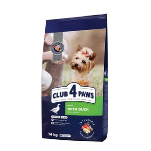 Сухий корм для собак Club 4 Paws Premium 14 кг - качка - masterzoo.ua