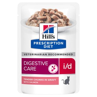 Влажный корм для кошек Hill's Prescription Diet Digestive Care pouch 85 г - лосось - masterzoo.ua