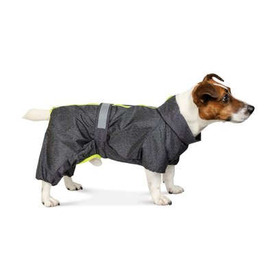 Комбінезон для собак Pet Fashion «Rain» 4-XL (сірий) - masterzoo.ua