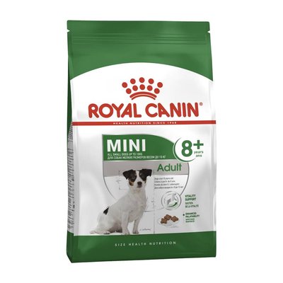 Сухой корм для пожилых собак мелких пород Royal Canin Mini Adult 8+, 2 кг (домашняя птица) - masterzoo.ua
