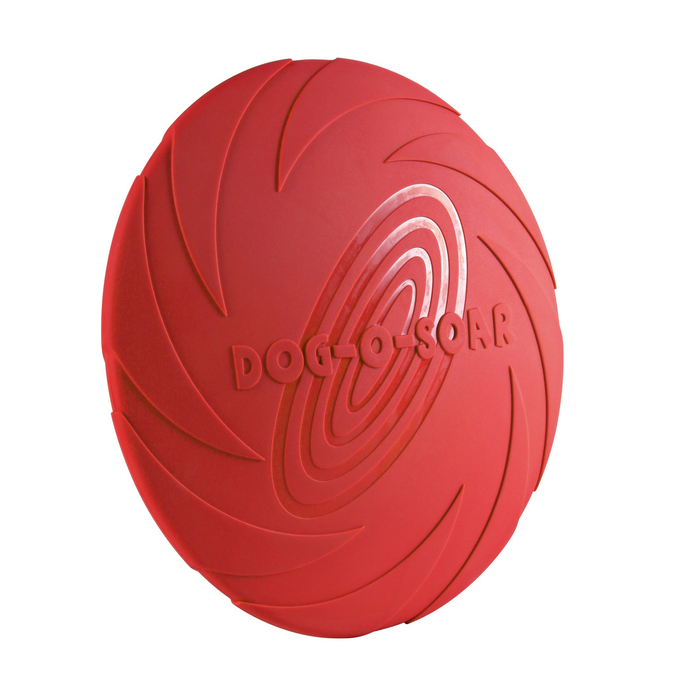 Іграшка для собак Trixie Літаюча тарілка d=24 см (гума, кольори в асортименті) - masterzoo.ua