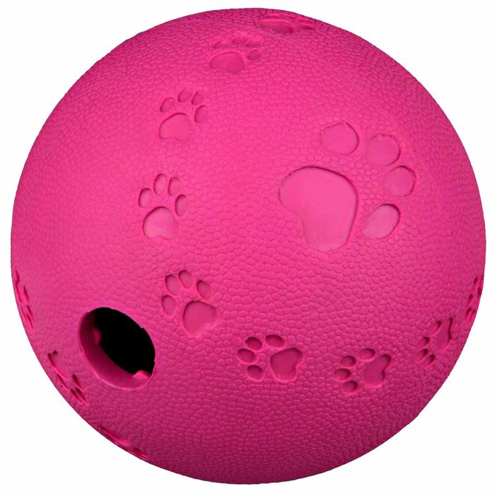 Игрушка для собак Trixie Мяч для лакомств d=7 см (резина, цвета в ассортименте) - masterzoo.ua