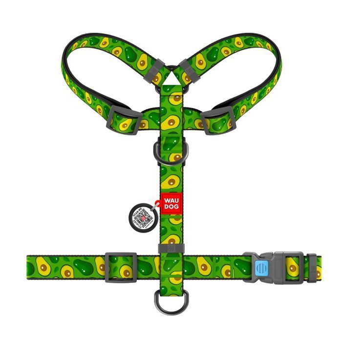 Шлея для собак COLLAR WOUDOG Н-образная S - зеленый - masterzoo.ua