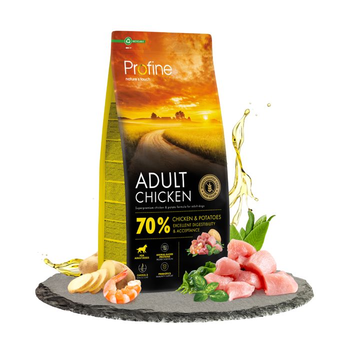 Сухий корм для собак Profine Adult 12 кг - курка та картопля - masterzoo.ua