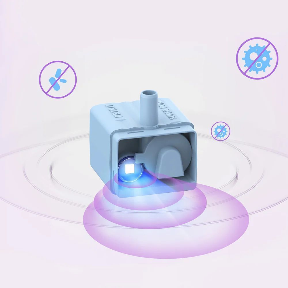 UVC стерилізація води у поїлці Petkit
