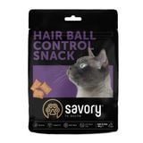 Ласощі для котів Savory Hair Ball Control Snack 180 г - курка - masterzoo.ua