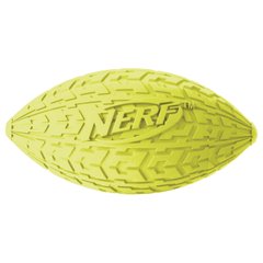 Іграшка для собак Nerf М'яч регбі з пискавкою 10 см (гума) - masterzoo.ua