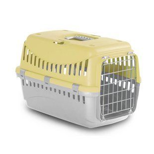Переноска для собак MP Bergamo Gipsy 1 Small 46x31x32 см - желтый - masterzoo.ua
