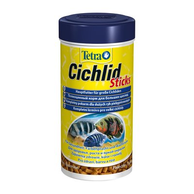 Сухой корм для аквариумных рыб Tetra в палочках «Cichlid Sticks» 1 л (для всех цихлид) - masterzoo.ua