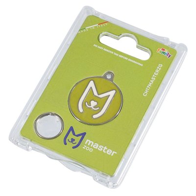Медальйон-адресник My family master zoo tag (зелений) - masterzoo.ua