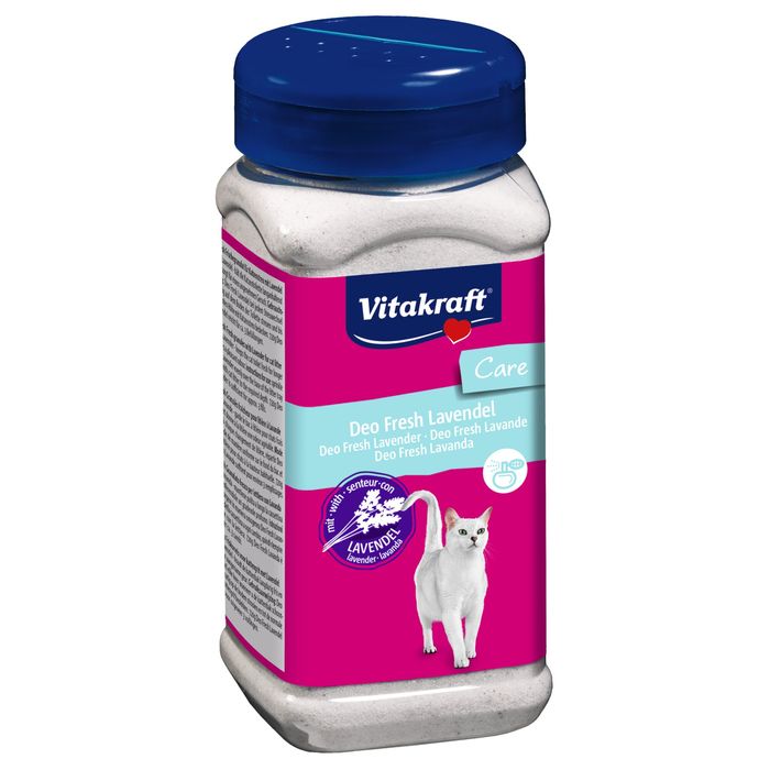 Дезодорант туалета для котів Vitakraft «Deo Fresh Lavender» 720 г (порошок) - masterzoo.ua