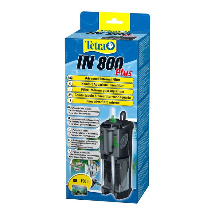 Внутренний фильтр Tetra «IN 800 Plus» для аквариума 80-150 л - masterzoo.ua