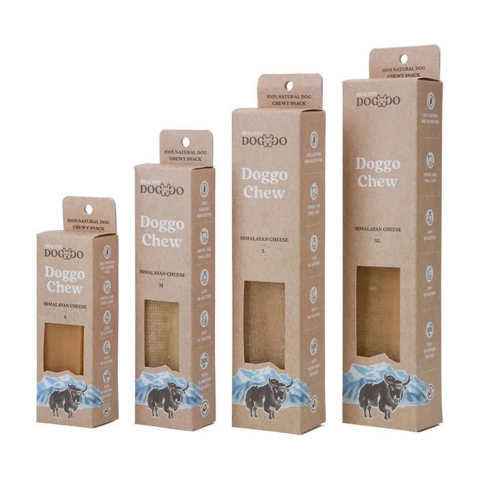 Ласощі для собак HealthyDoggo Himalayan Cheese L 110 г - сир - masterzoo.ua