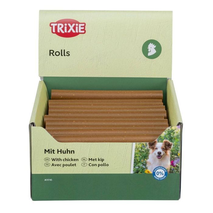 Ласощі для собак Trixie Chewing Stick 50 шт х 65 г - курка та рис - masterzoo.ua