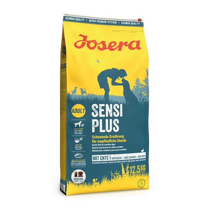 Сухой корм для собак Josera Sensi Plus 12,5 кг - утка - masterzoo.ua