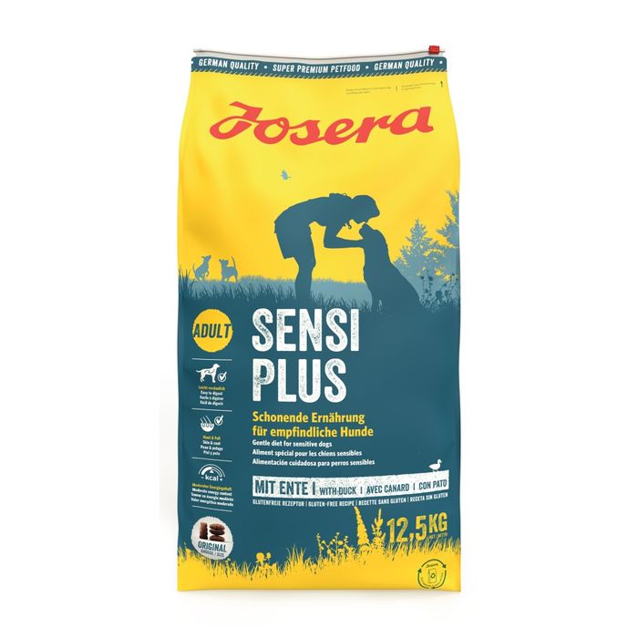 Сухой корм для собак Josera Sensi Plus 12,5 кг - утка - masterzoo.ua