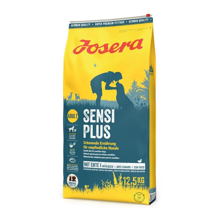 Сухой корм для собак Josera Sensi Plus 12,5 кг - утка - masterzoo.ua