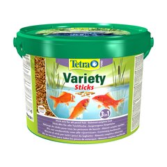 Сухой корм для прудовых рыб Tetra в палочках «Variety Sticks» 10 л (для всех прудовых рыб) - masterzoo.ua
