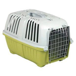 Переноска для собак MPS Pratiko 2 55х36х36 см - зеленый - masterzoo.ua