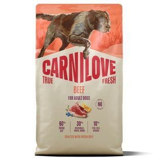 Сухий корм для собак Carnilove True Fresh Adult 4 кг - яловичина - masterzoo.ua