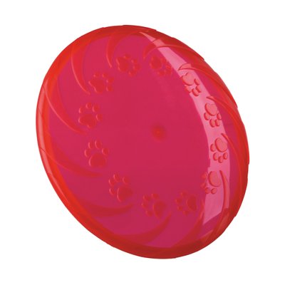 Игрушка для собак Trixie Летающая тарелка d=22 см (термопластичная резина, цвета в ассортименте) - masterzoo.ua