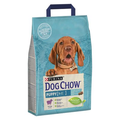 Сухой корм для щенков всех пород Dog Chow Puppy Lamb 2,5 кг (ягненок) - masterzoo.ua