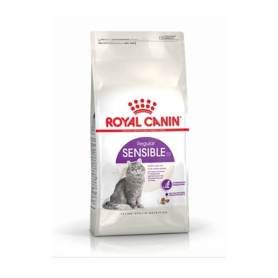 Сухой корм для привередливых кошек с чувствительным пищеварением Royal Canin Sensible 33 2 кг (домашняя птица) - masterzoo.ua