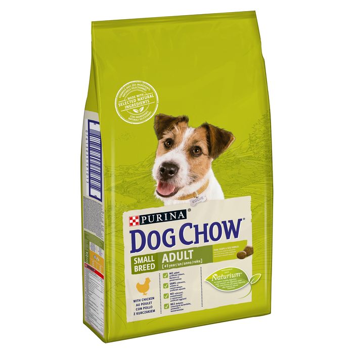 Сухой корм для взрослых собак мелких пород Dog Chow Adult Small Breed Chicken 7,5 кг (курица) - masterzoo.ua
