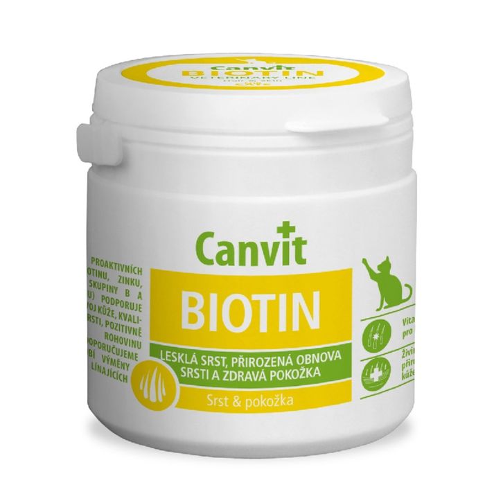 Біотиновий комплекс для котів Canvit Biotin 100 г - masterzoo.ua