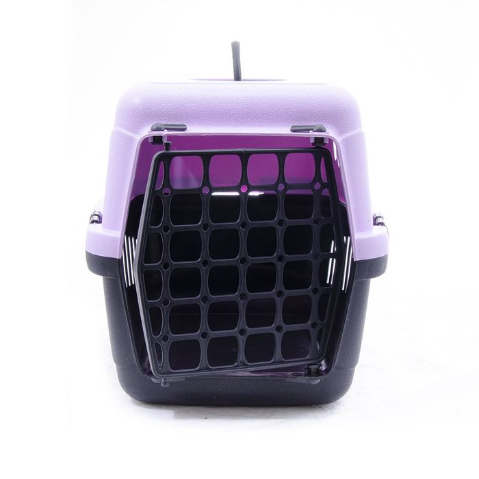 Контейнер-переноска для собак та котів вагою до 6 кг SG 48 x 32 x 32 см (фіолетова) - masterzoo.ua