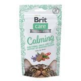 Лакомство для кошек Brit Care Crunchy Cracker Calming 50 г - курица, кошачья мята и ягоды годжи - masterzoo.ua