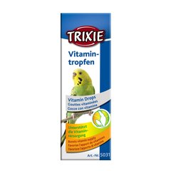 Витамины для птиц Trixie «Vitamin Drops» капли 15 мл (мультивитамин) - masterzoo.ua