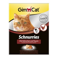 Ласощі для котів GimCat Schnurries 420 г (курка) - masterzoo.ua