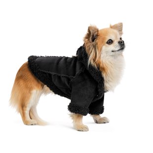 Дублянка для собак Pet Fashion Black ХS - masterzoo.ua