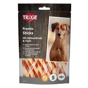 Ласощі для собак Trixie Premio Sticks 80 г - курка та риба - masterzoo.ua
