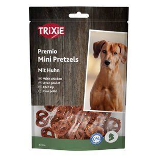Ласощі для собак Trixie Premio Mini Pretzels 100 г - курка - masterzoo.ua