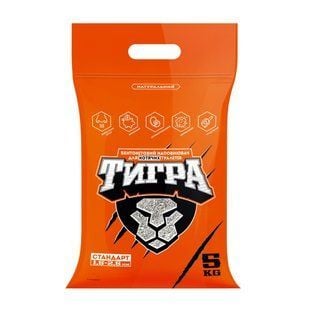 Тигра бентонітовий наповнювач стандарт 5 кг - masterzoo.ua