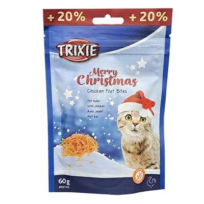 Ласощі для котів Trixie Різдвяні 60 г - курка - masterzoo.ua