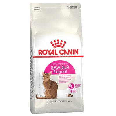 Сухий корм для котів Royal Canin Savour Exigent 4 кг - домашня птиця