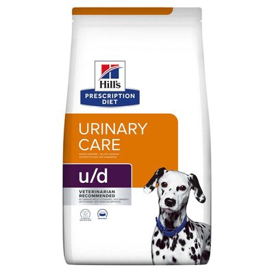 Сухий корм для собак, при захворюваннях сечових шляхів Hills Prescription Diet u/d 4 кг - masterzoo.ua