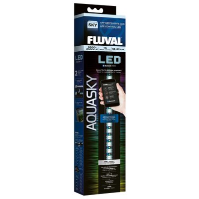 Світлодіодний світильник Fluval «AquaSky Bluetooth LED 2.0» 16 W, 53-83 см - masterzoo.ua