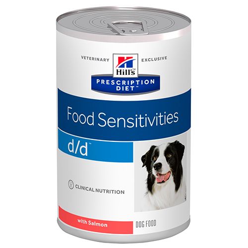 Вологий корм для собак Hills Prescription Diet d/d Food Sensitives 370 г (лосось) - masterzoo.ua