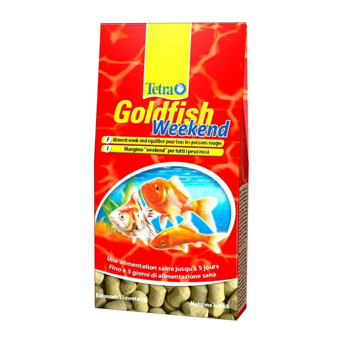 Сухой корм для аквариумных золотых рыб Tetra «Goldfish Weekend» 10 шт. (на период длительного отсутствия) - masterzoo.ua