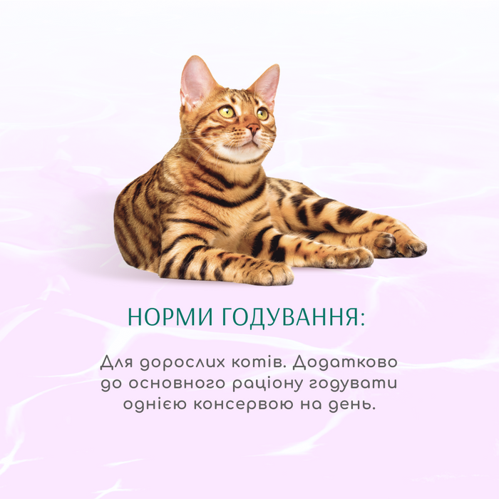 Вологий корм для котів Optimeal Beauty Harmony 70 г (тунець) - masterzoo.ua