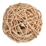 Игрушка для грызунов Trixie Мяч с погремушкой d=4 см (натуральные материалы)