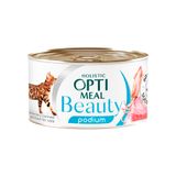 Влажный корм для кошек Optimeal Beauty Podium 70 г (тунец и кальмары)