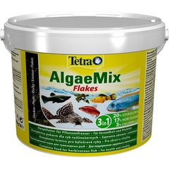 Сухий корм для акваріумних риб Tetra Algae Mix в пластівцях 10 л (для травоїдних риб) - masterzoo.ua