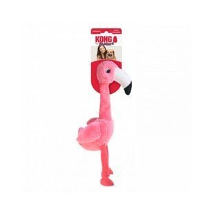 Kong Shakers Honkers Flamingo іграшка для собак S 32 см - рожевий - masterzoo.ua