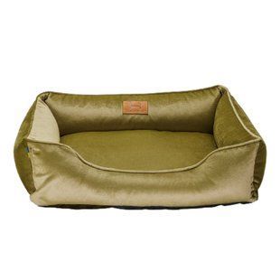 Лежак для котов Harley and Cho Dreamer Velour Olive M 70x50 см - masterzoo.ua